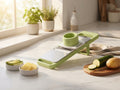 5 in 1 Slicer for Kitchen, Vegetable Slicer Multi Blade Potato Chip, Veggie shredder, Vegetable Cutter,Shredder and peeler For Small Job In Kitchen (Green)
