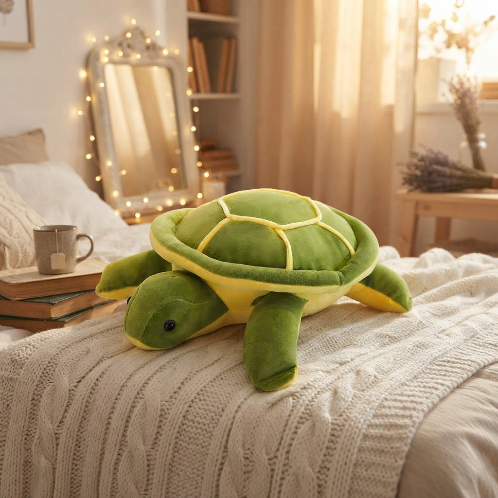 Home Decor Soft Pillow Sleeping Mate Toy Tortoise Plush Toy Animals Plush Toy Animal Sea Turtle Pillow Tortoise Stuffed Toy