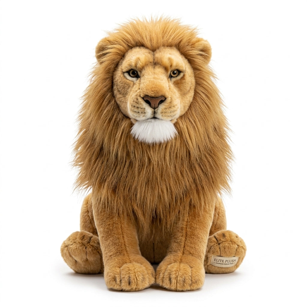 Lion Stuffed Animal Toys Soft and Cuddly Lion Plush Animals Toy, Cute and Realistic Animals Gifts for Boys and Girls Toy for Toddlers