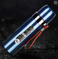 Stainless Steel Thermal Bottle for Hot and Cold Drinks Travel Coffee Mug with Cup Water Flask Vacuum Insulated Tumbler 17 oz/500ml