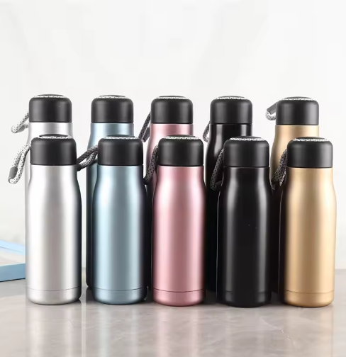 Stanley Adventure-To-Go Vacuum Bottle 25 oz | Wide Mouth with Leakproof Cup Lid | Keep Drinks Hot or Cold | Packable for Travel | Insulated Stainless Steel Thermal Bottle