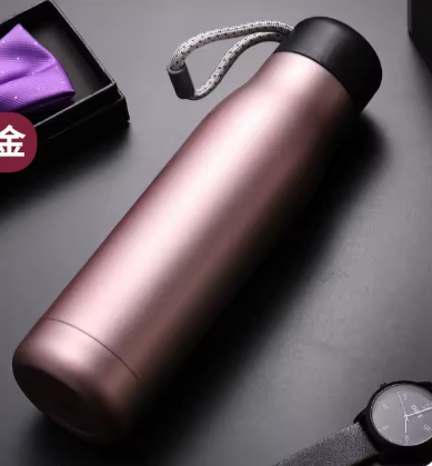 Stanley Adventure-To-Go Vacuum Bottle 25 oz | Wide Mouth with Leakproof Cup Lid | Keep Drinks Hot or Cold | Packable for Travel | Insulated Stainless Steel Thermal Bottle