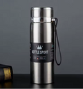 1000ml Thermal Water Bottle Thermos Vacuum Flask Double Stainless Steel Coffee Tea Insulated Cup Leakage-proof for Office