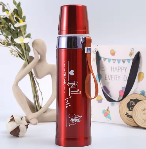 Travel Portable Double Layer Thermal Mug Food Thermos For With Heating Travel Stainless Steel Water Arctic Bottle Cups Of Hot