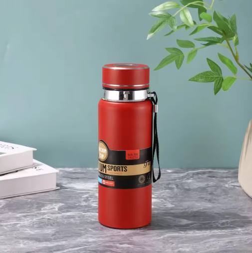 SipSavor, Stainless Steel Water Bottle, Double Walled & Vacuum Insulated,1000ml with temp display, keep drinks Cold/Hot for18 hrs Leakproof & Rust proof, Reusable ideal for Gym Office & School (Black)