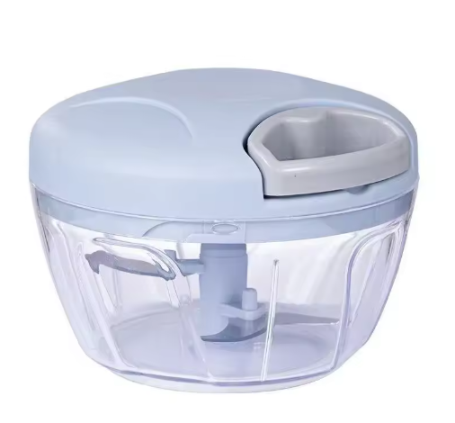 ‌Manual Food Processor Vegetable Chopper, Portable Hand Pull String Garlic Mincer Onion Cutter for Veggies, Suitable for Vegetables, Ginger, Garlic, Fruits, Onion, Potato, Salad