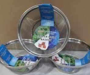 3 Pieces 5.51''/14 cm Small Colander with Bowl, Stainless Steel Washing Bowl and Strainer for Draining Rice Fruit Vegetable Food Kitchen