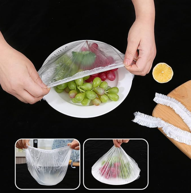Covers Bread Proofing - Plastic Wrap for Food Sourdough Bread Baking Rising Elastic Reusable Plate Covers Outdoor Food Fresh Keeping Bags Shower Cap Hair Deep Conditioning