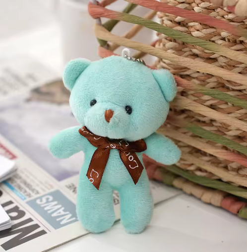 Plush Bear Keychain, Bag Charms for Handbag, Backpack Accessories Pendant