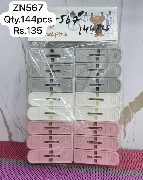 Colorful Plastic Clothespins, Heavy Duty Laundry Clothes Pins Clips with Springs, Air-Drying Clothing Pin