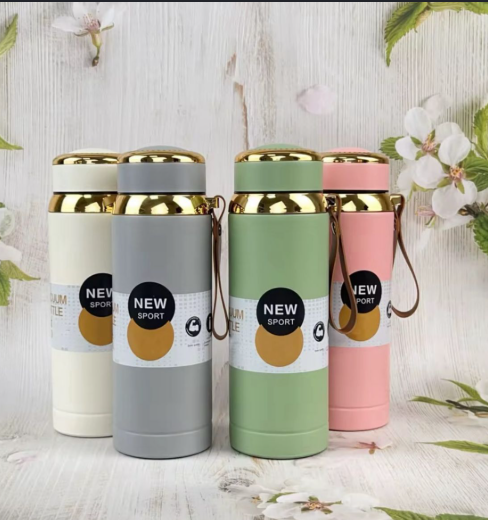 800ml Large Capacity Star Shaped Tank 316 Stainless Steel Insulated Bottle Outdoor Sports High End Rope Insulated Kettle
