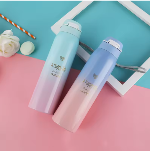 Smart Water Bottle Insulated Water Bottle Coffee Bottle Travel Coffee Mug Flasks for Hot and and Cold Drinks
