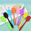 Heart Silicone Spatulas,Cake Cream Silicone Spatula Wooden Handle Butter Pastry Blender Scraper Kitchen Chocolate Butter Baking Mixers,Kitchen Utensils and Gadgets