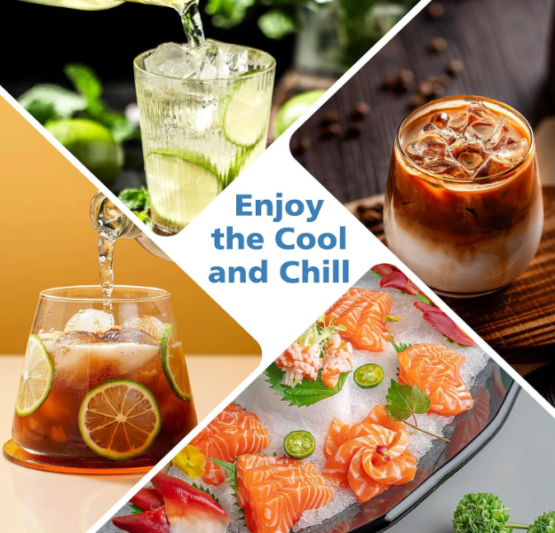 Ice Cube Trays for Freezer, 3 Pack Ice Cube Tray with Lid, Silicone Ice Cube Mold with Lid-37 Grid,Easy-Release Reusable 111 PCS Small Ice Cube for Iced Coffee Cocktail Whisky Chocolate Soup Food