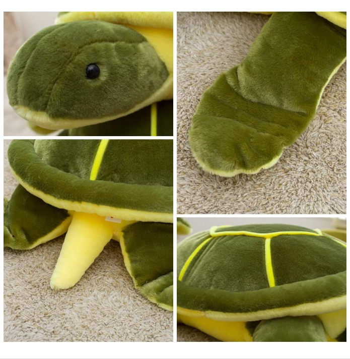 Home Decor Soft Pillow Sleeping Mate Toy Tortoise Plush Toy Animals Plush Toy Animal Sea Turtle Pillow Tortoise Stuffed Toy