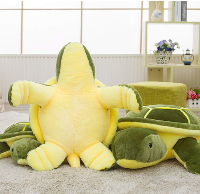 Home Decor Soft Pillow Sleeping Mate Toy Tortoise Plush Toy Animals Plush Toy Animal Sea Turtle Pillow Tortoise Stuffed Toy