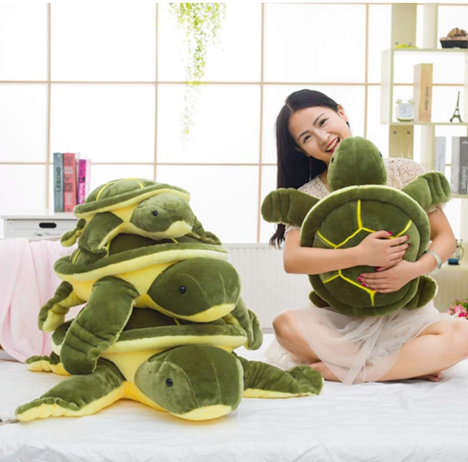 Home Decor Soft Pillow Sleeping Mate Toy Tortoise Plush Toy Animals Plush Toy Animal Sea Turtle Pillow Tortoise Stuffed Toy