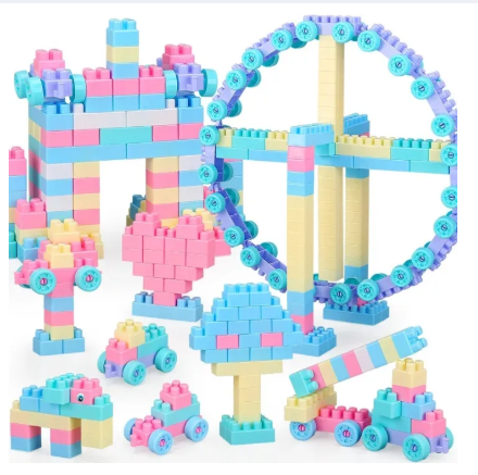 Building Block Set Early Education Building Block Particle Puzzle Toys