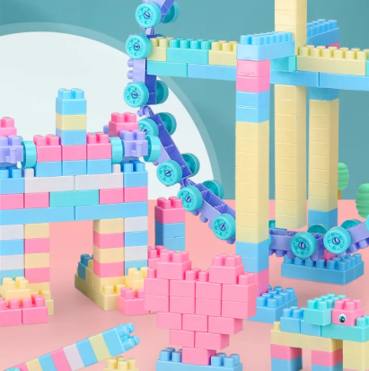 Building Block Set Early Education Building Block Particle Puzzle Toys
