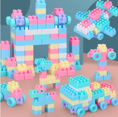 Building Block Set Early Education Building Block Particle Puzzle Toys