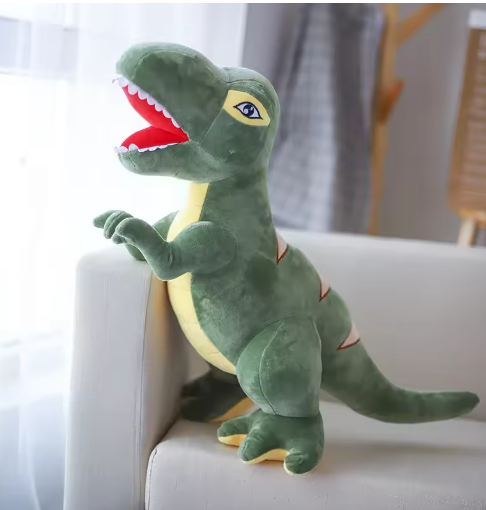 Simulation Dinosaur Plush Toys Tyrannosaurus Rex Stuffed Animals Triceratops Necked Dragon Soft Plushie Doll Xmas Gifts
