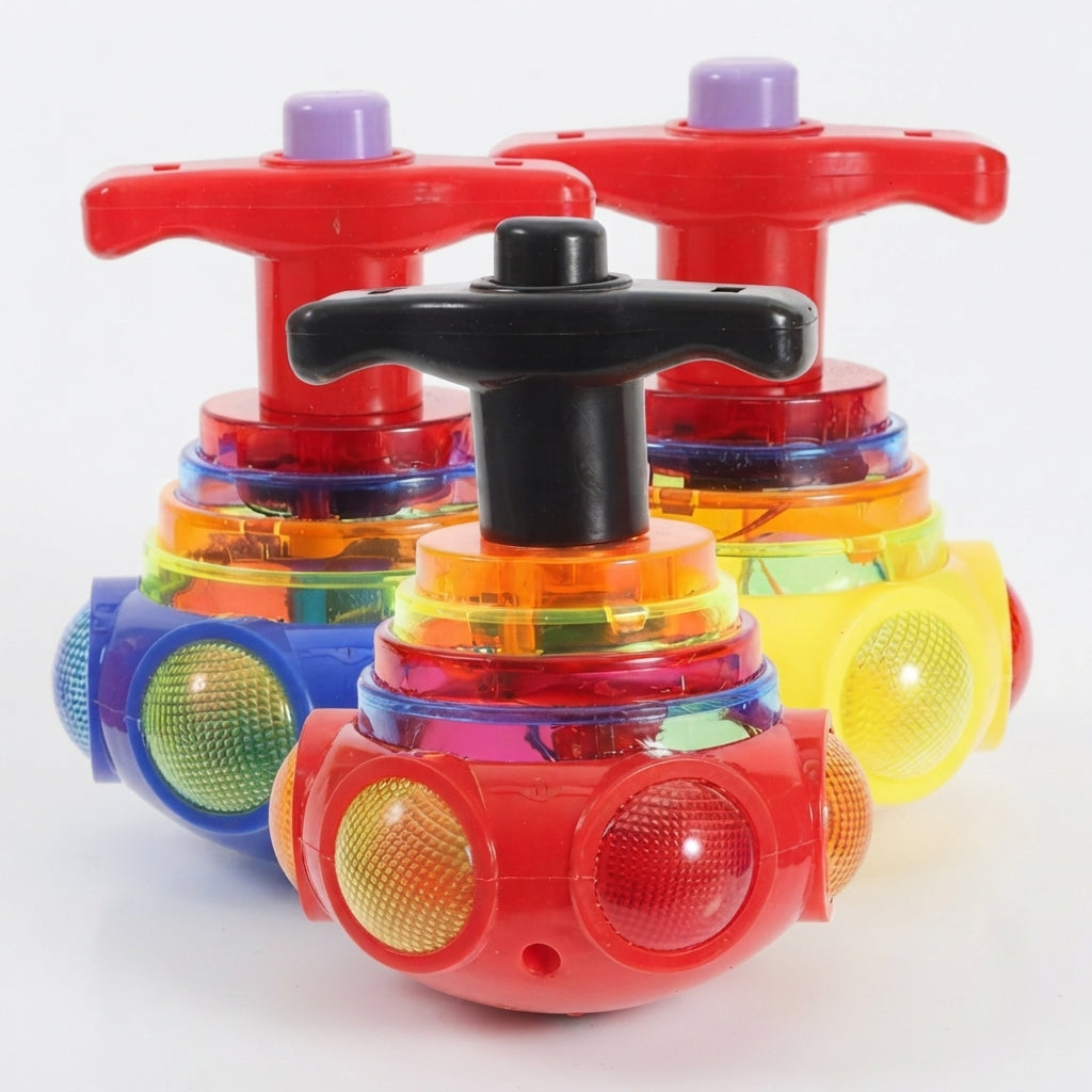 Starhig Light Up Spinning Tops, LED Light Up Flashing Spinning Tops，Gyroscope Novelty Bulk Toys Party Favors