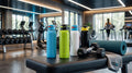 Premium Stainless Steel Water Bottle with Flip Lid & Carry Strap