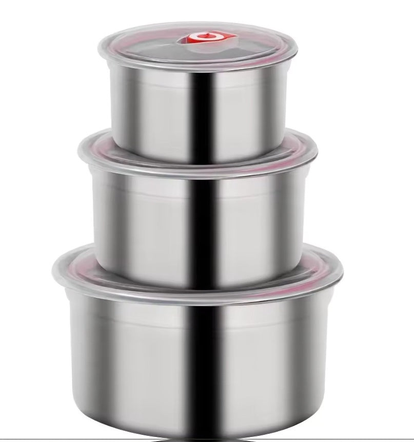 Stainless Steel Food Storage Container with Lid, Airtight Meal Prep Bento Box for Kitchen, Oven & Freezer