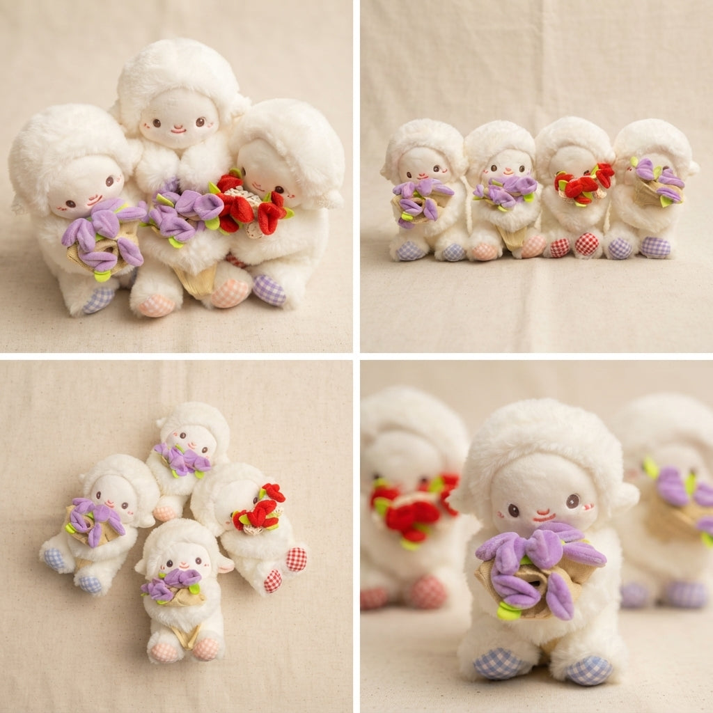 Bouquet Teddy Bear Plush Toy, Rose Plush Bouquet, Romantic Flower Hat Bear Stuffed Plush, Perfect as a Birthday, Holiday for Boys and Girls
